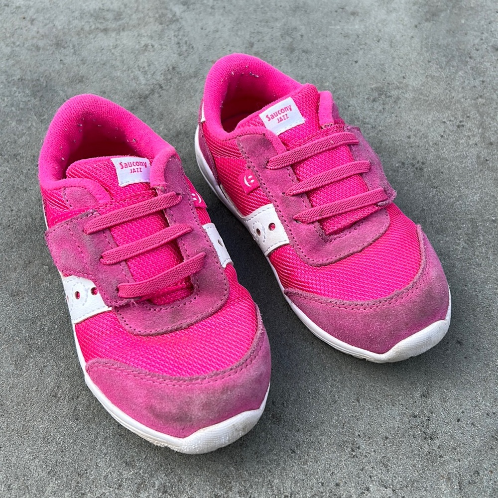 Saucony Jazz Riff Toddler Girls Size 10.5XW - Good Condition
